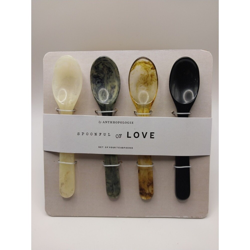 Anthropologie Anthropologie Gaetano Teaspoons, Set of 4